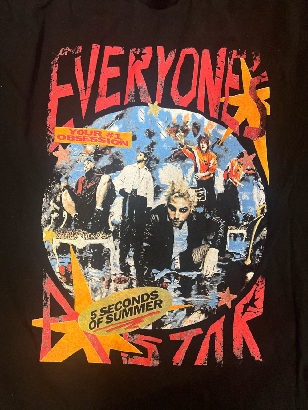 5 Seconds Of Summer Everyone’s a Star Tour Tee